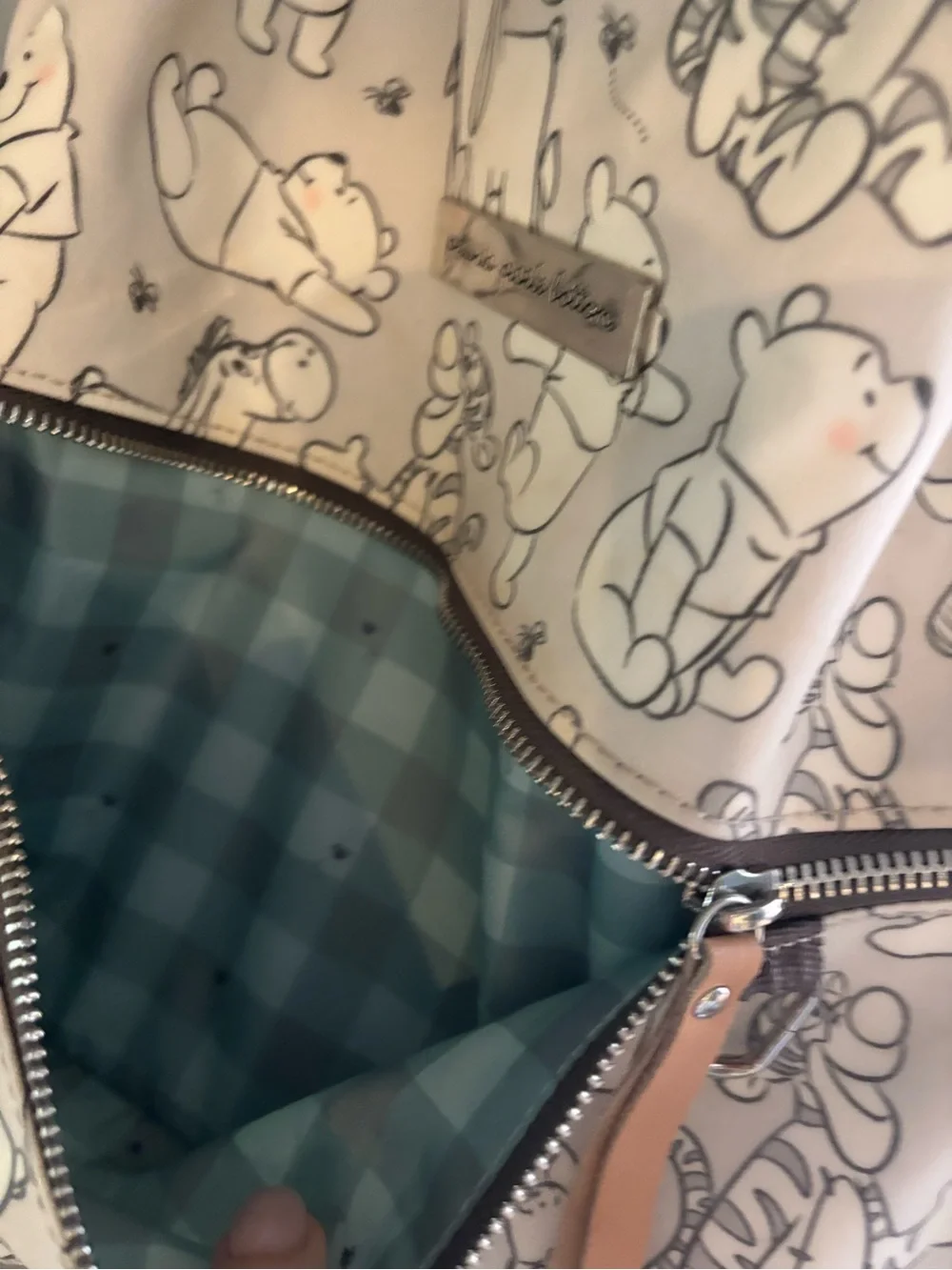 Petunia Pickle bottom Winnie the Pooh diaper bag
